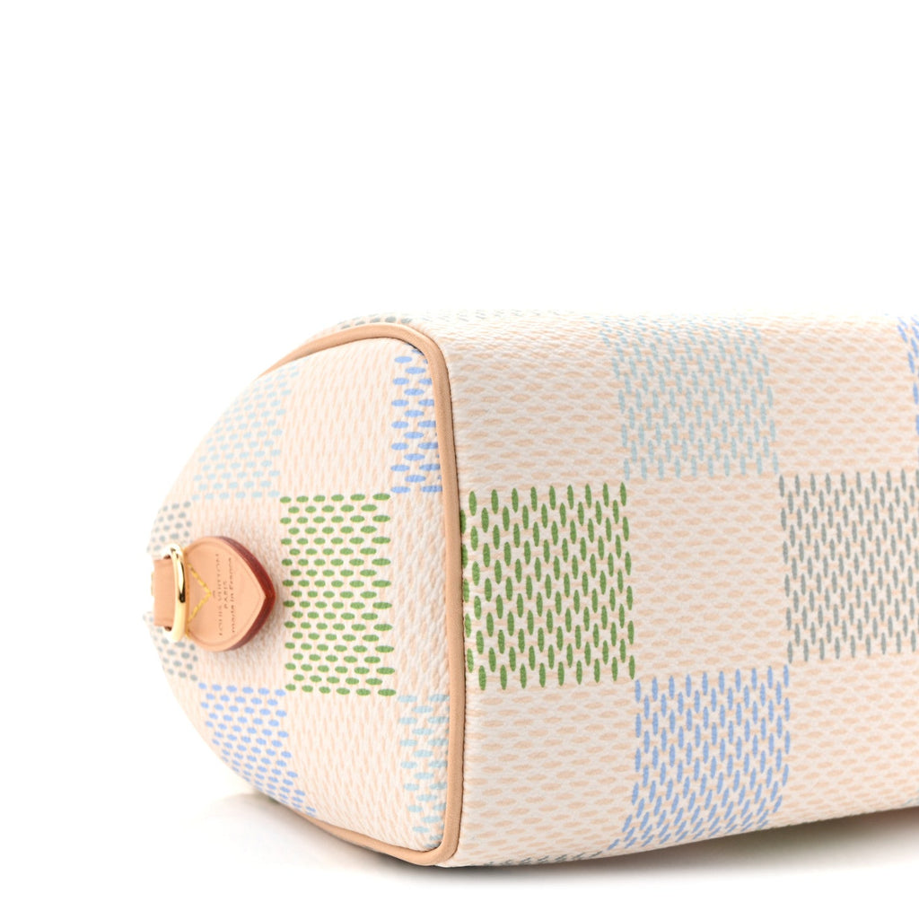 Louis Vuitton Damier Giant Speedy Bandouliere 20 Pistachio