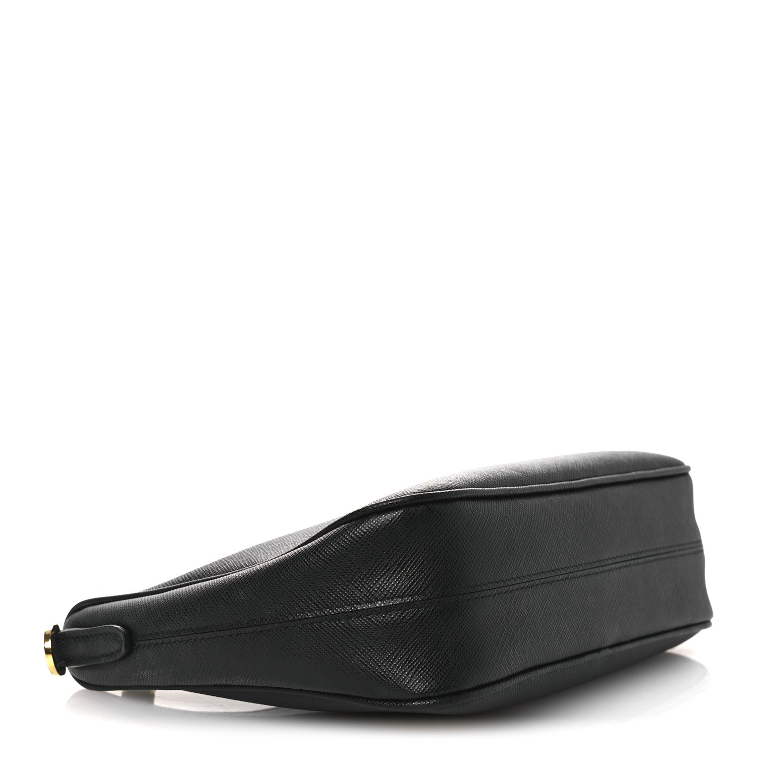 Prada Saffiano Lux Re-Edition 2005 Shoulder Bag Black