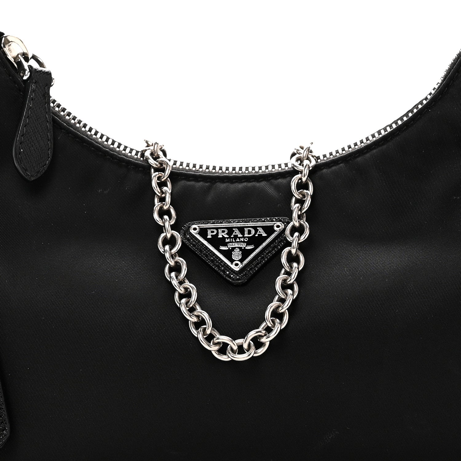 Prada Nylon Re-Edition 2005 Shoulder Bag Black