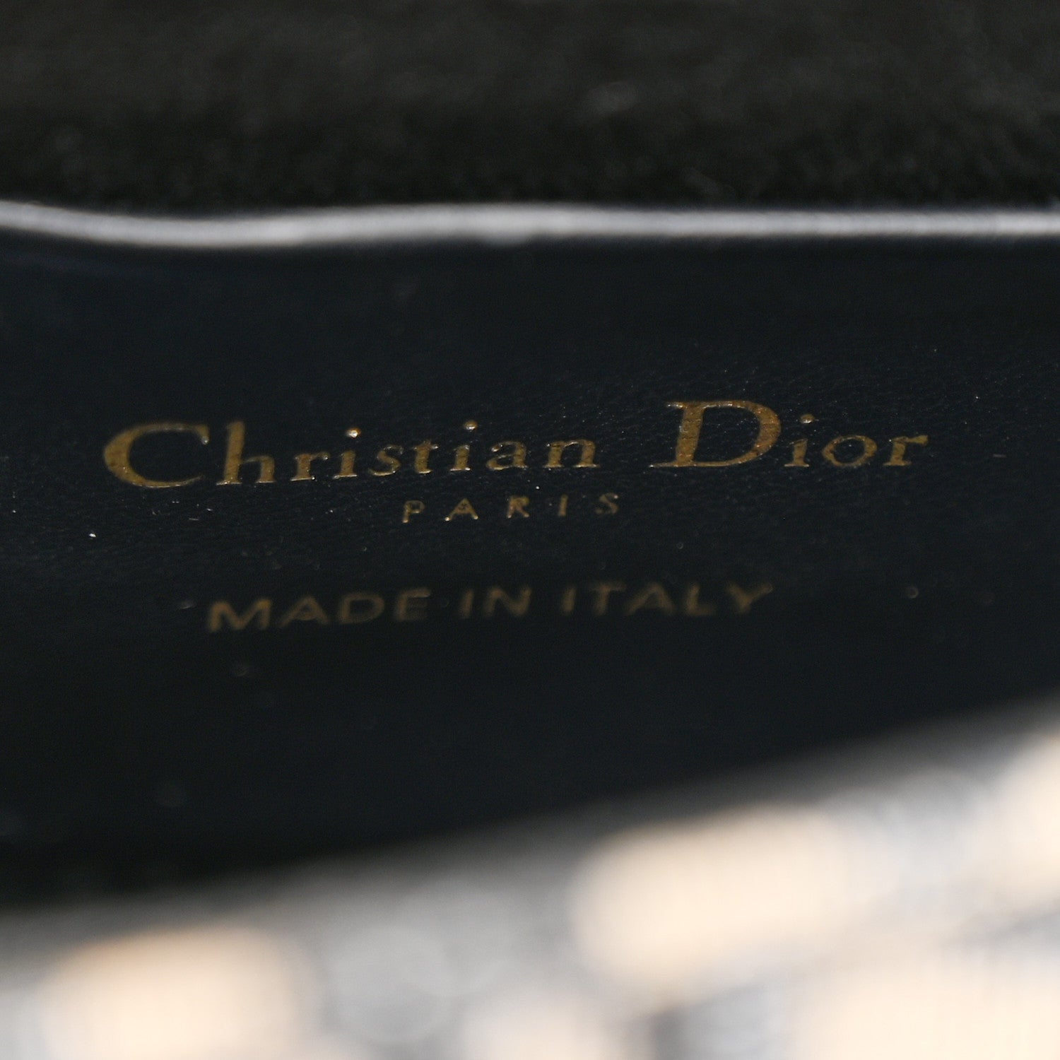 Christian Dior Oblique Nano 30 Montaigne Pouch Blue