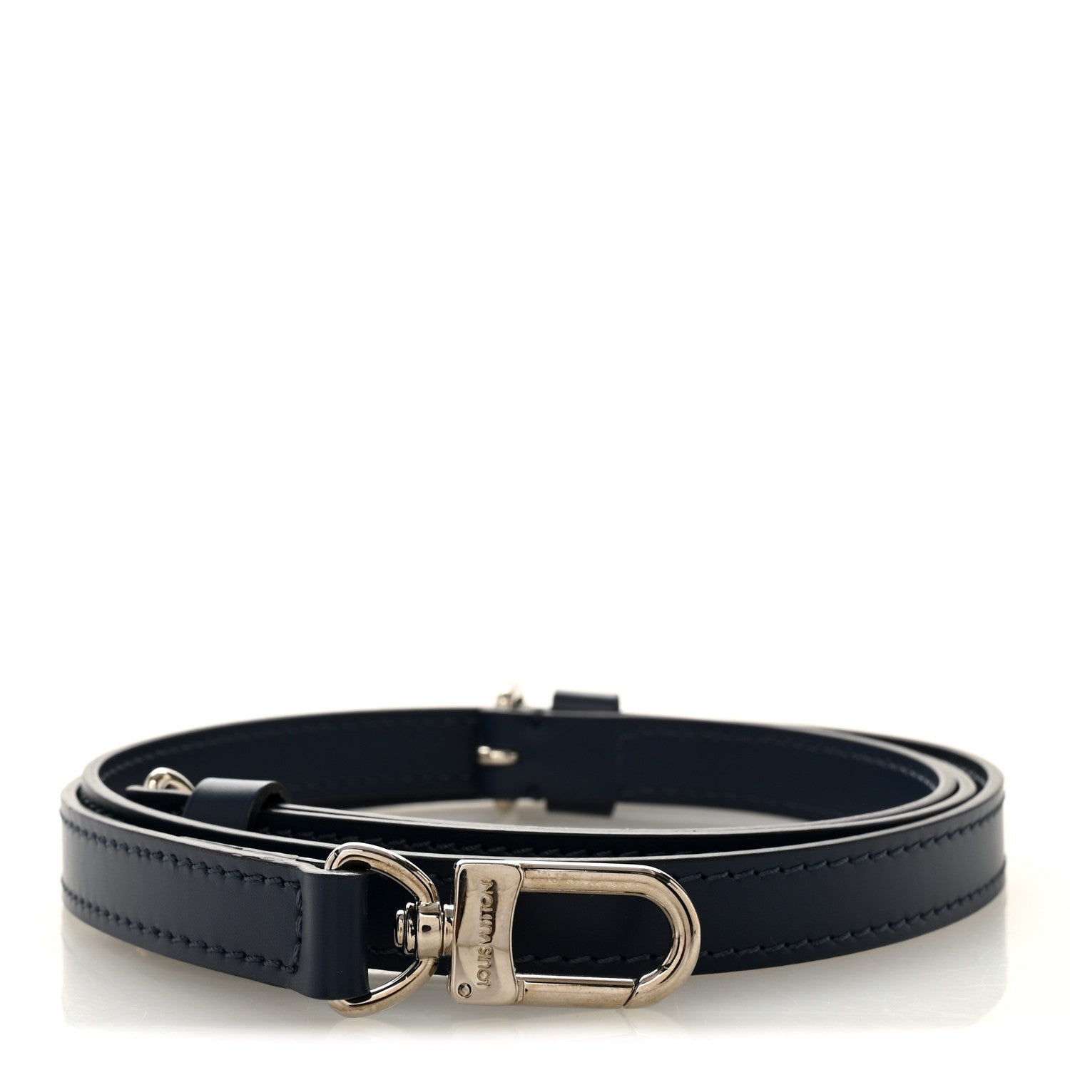 Louis Vuitton Calfskin 16mm Adjustable Shoulder Strap Indigo