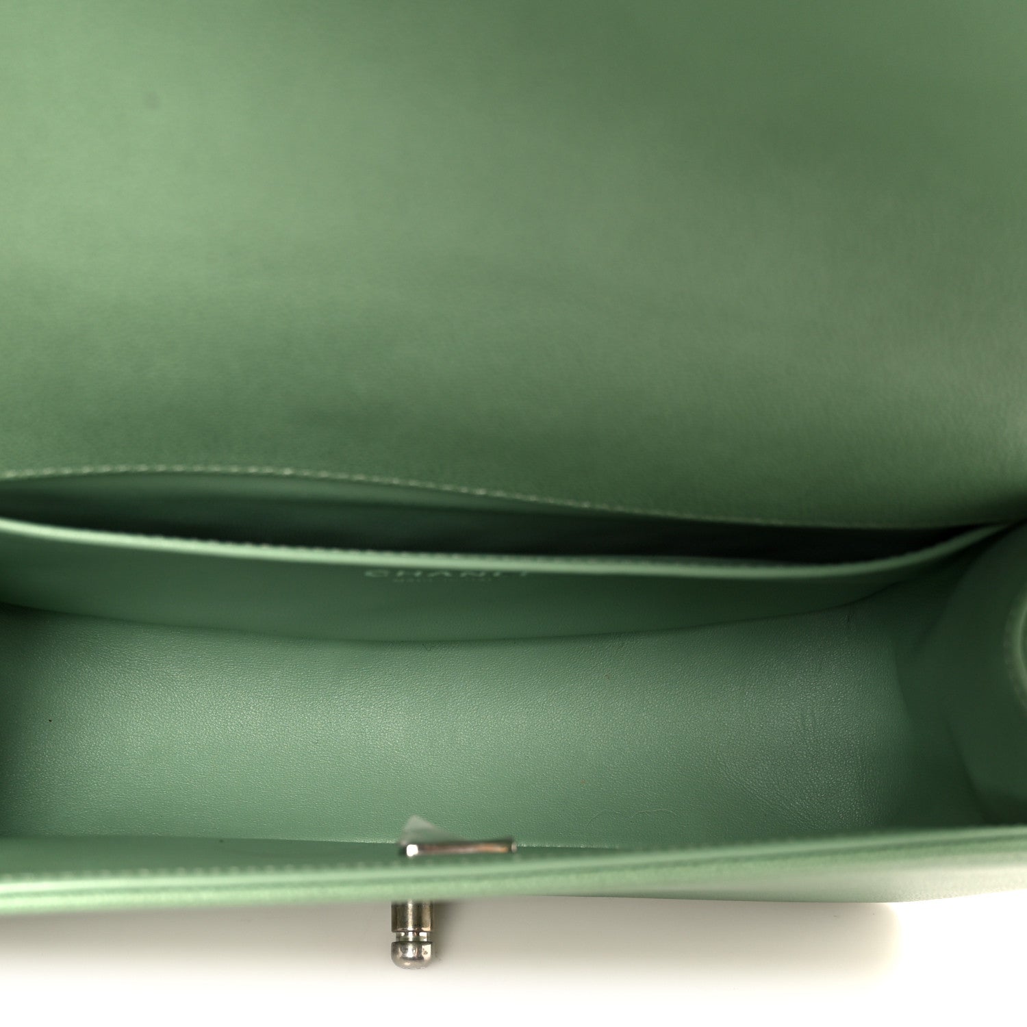 Chanel Caviar Quilted Medium Boy Flap Green