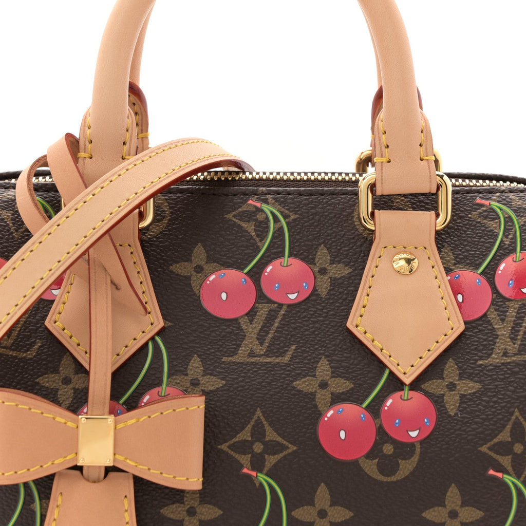 Louis Vuitton LV X TM Monogram Cerises Speedy Bandouliere 20