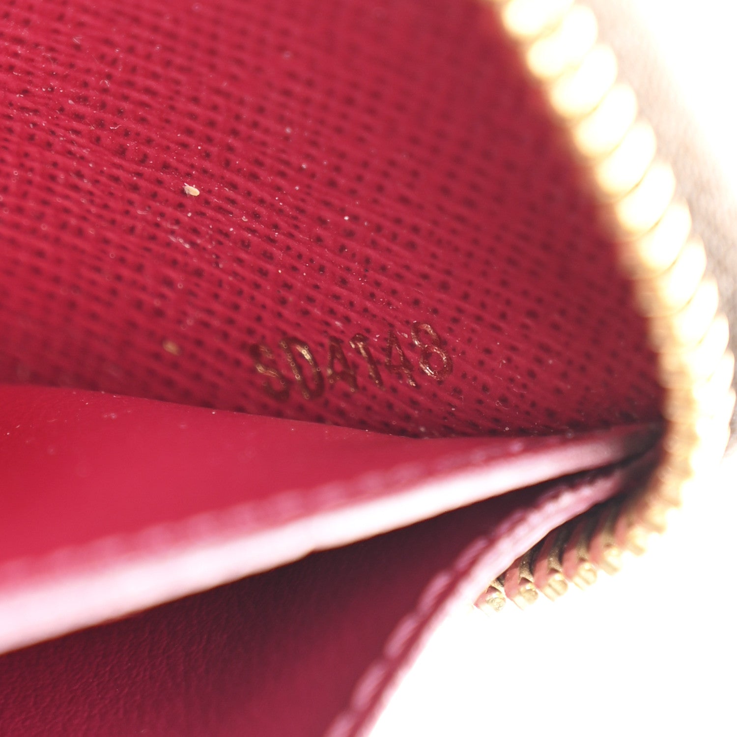 Louis Vuitton Monogram Clemence Wallet Fuchsia