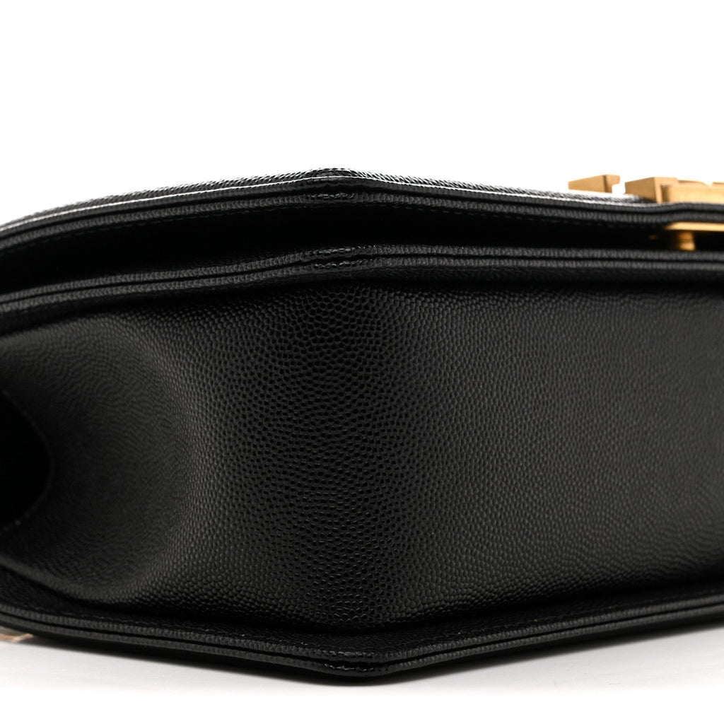 Chanel Caviar Quilted Medium Boy Flap Black