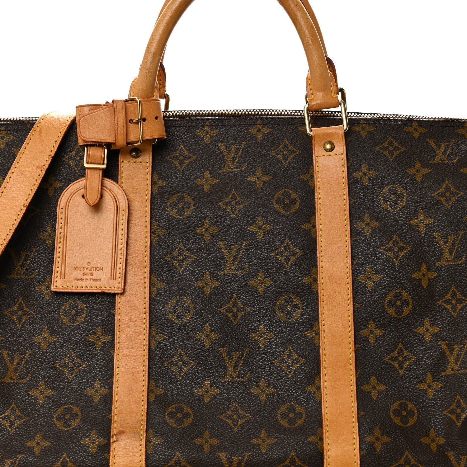 Louis Vuitton Monogram Keepall Bandouliere 60