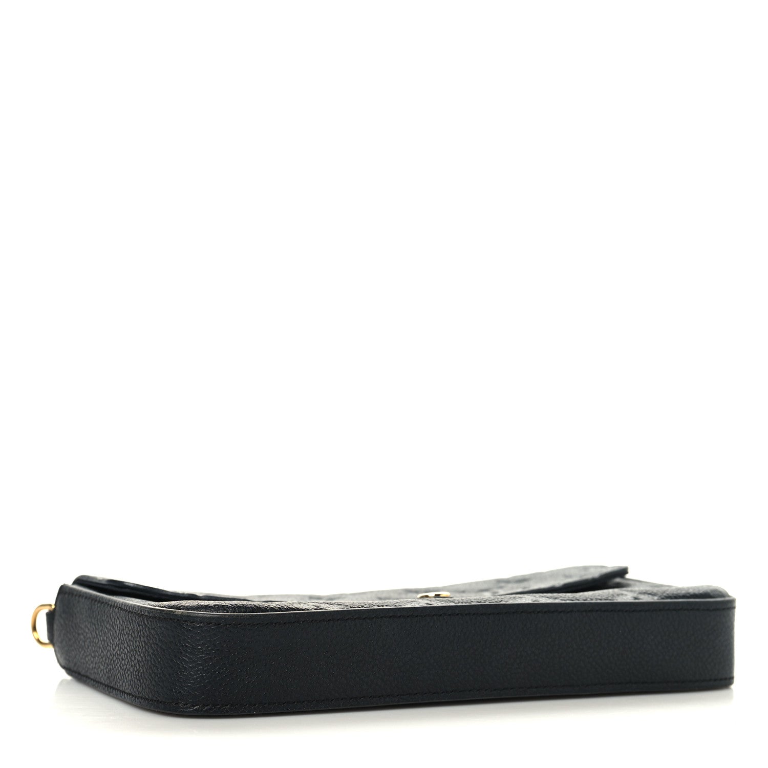 Louis Vuitton Empreinte Pochette Felicie Chain Wallet Black