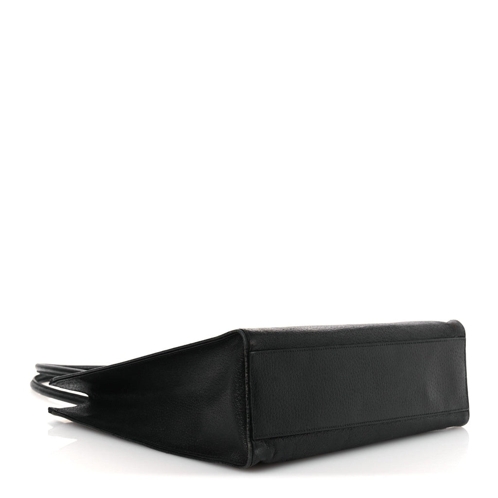 Prada Cinghiale Triangle Tote Black
