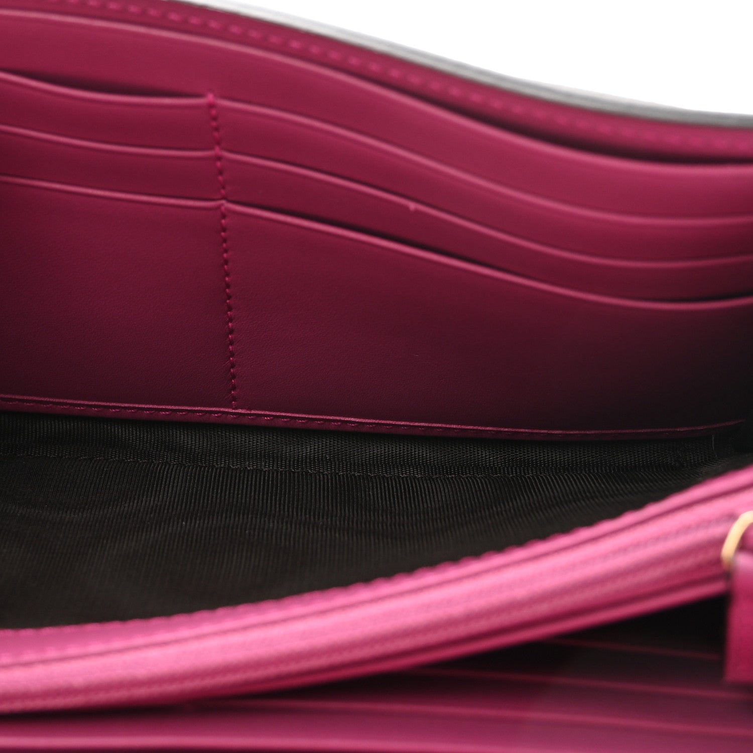 Gucci GG Supreme Monogram Calfskin Continental Wallet Beige Ebony Hibiscus Red New Rosette