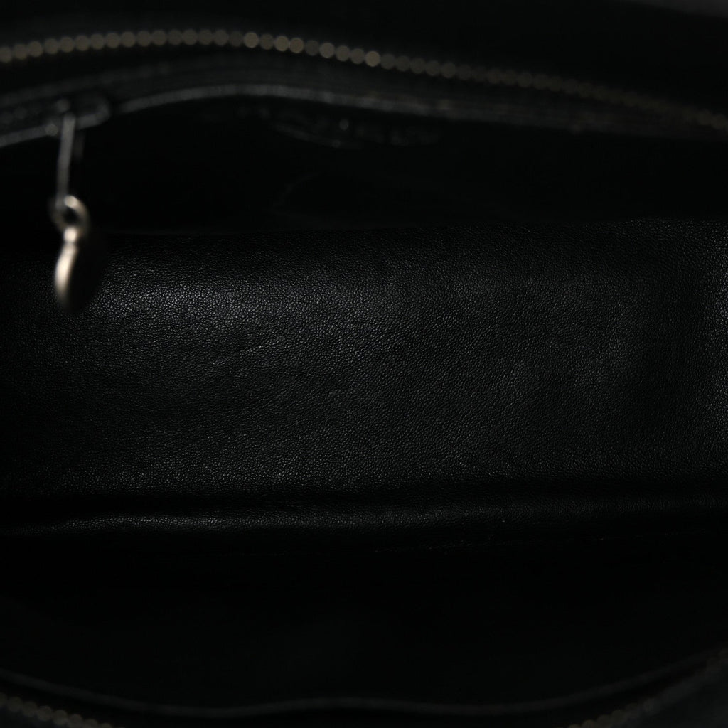 Chanel Caviar Quilted Medallion Tote Black