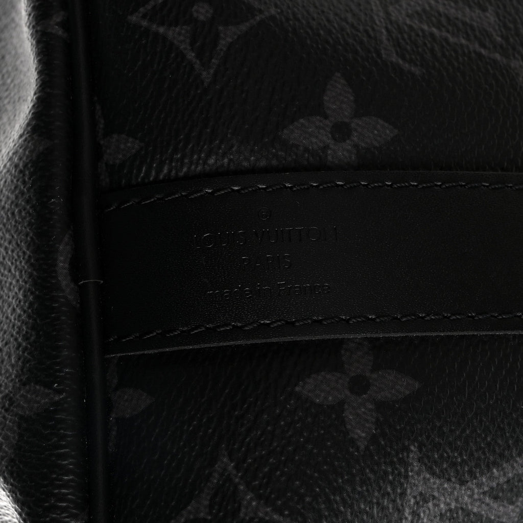 Louis Vuitton Monogram Eclipse Keepall Bandouliere 45
