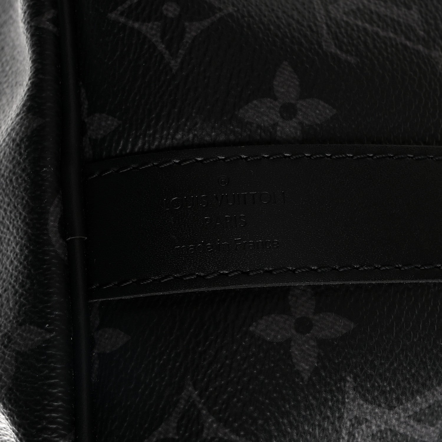 Louis Vuitton Monogram Eclipse Keepall Bandouliere 45
