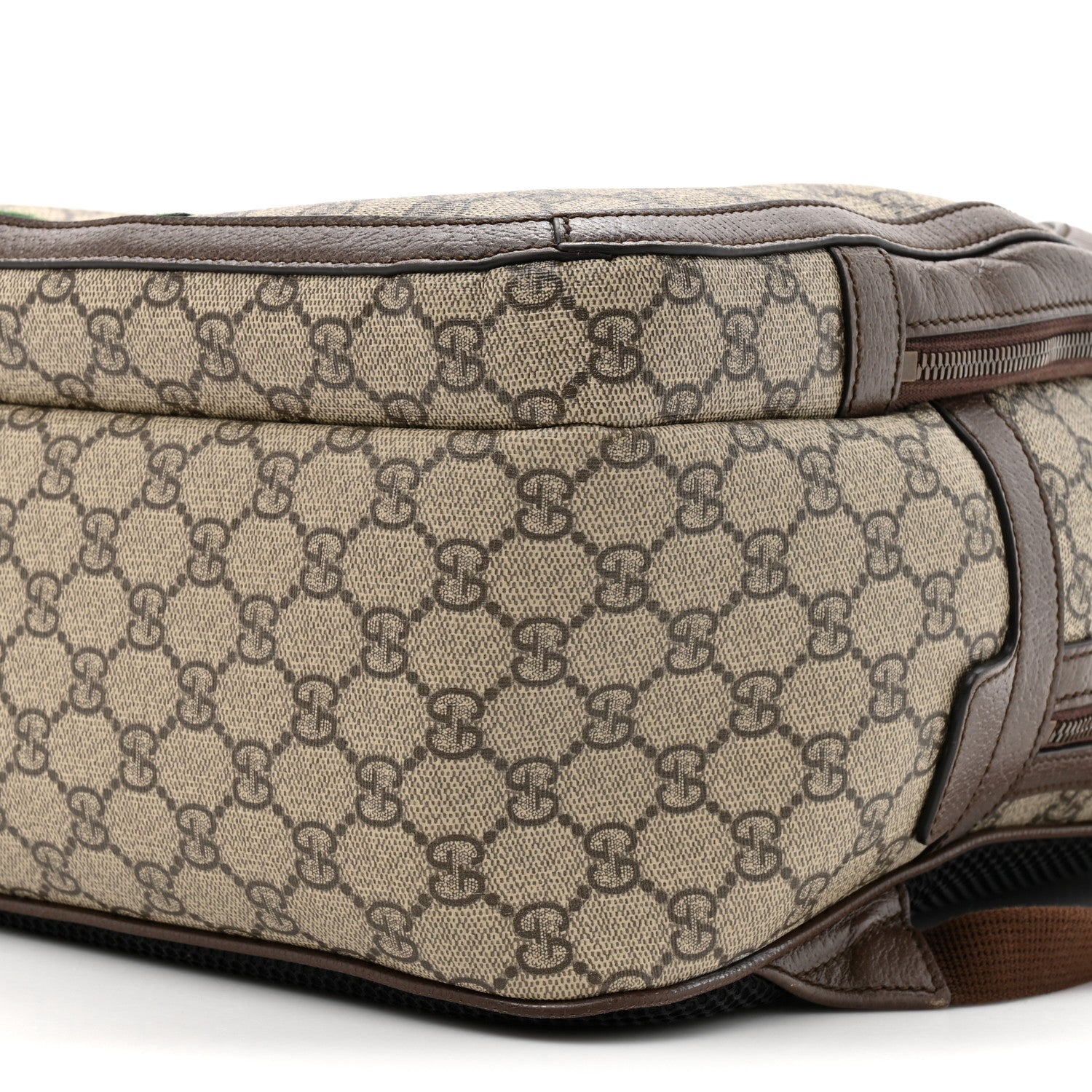 Gucci GG Supreme Monogram Medium Ophidia Day Backpack Beige Ebony New Acero