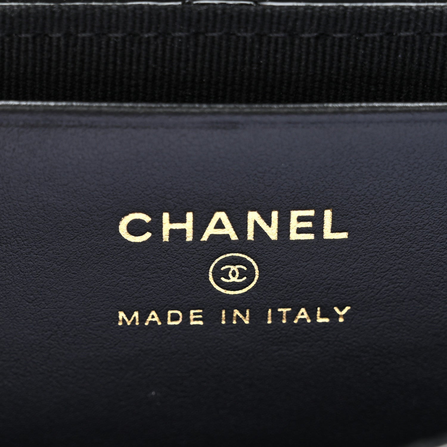 Chanel Patent Calfskin Quilted Mini Flap Black