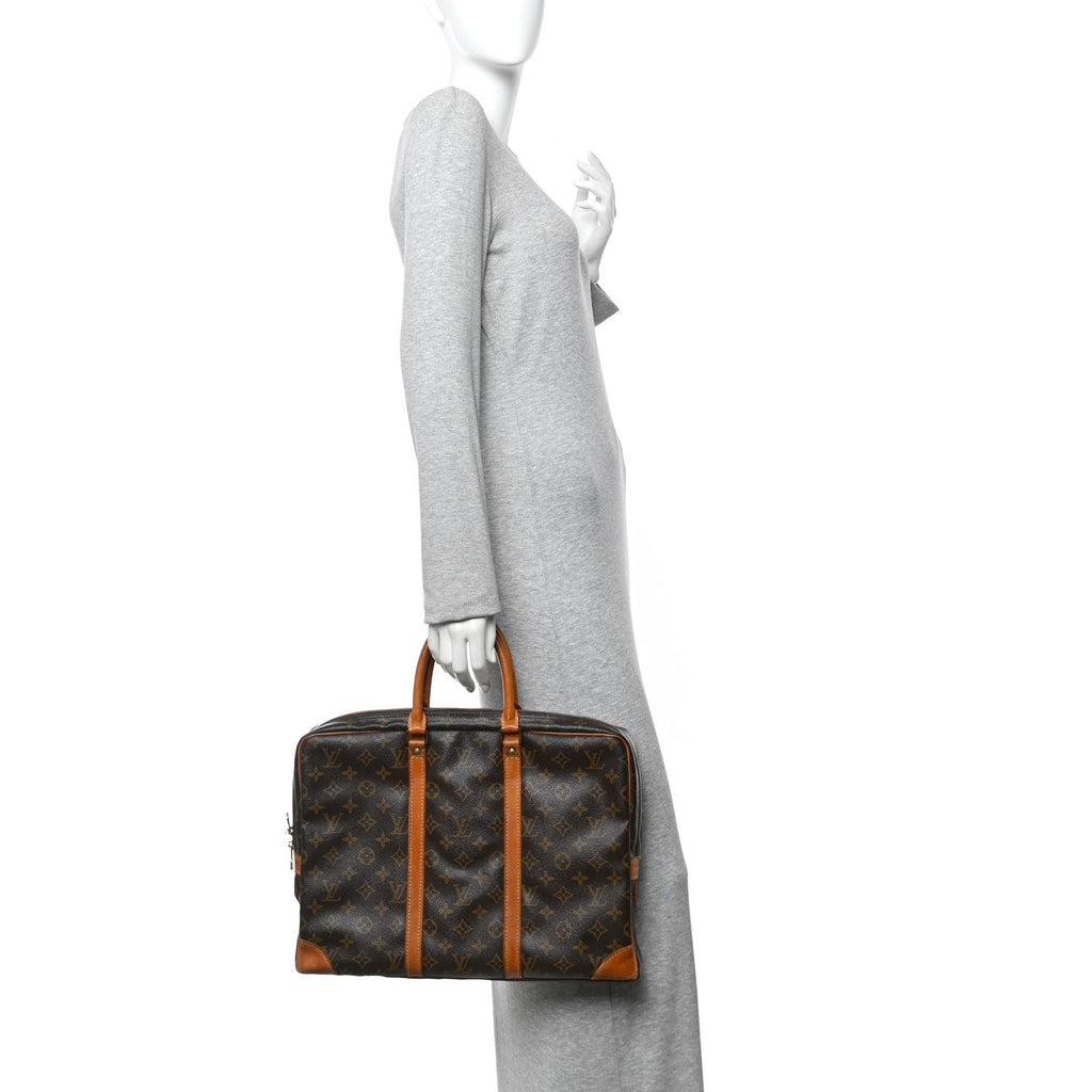 Louis Vuitton Monogram Porte-Documents Voyage Briefcase