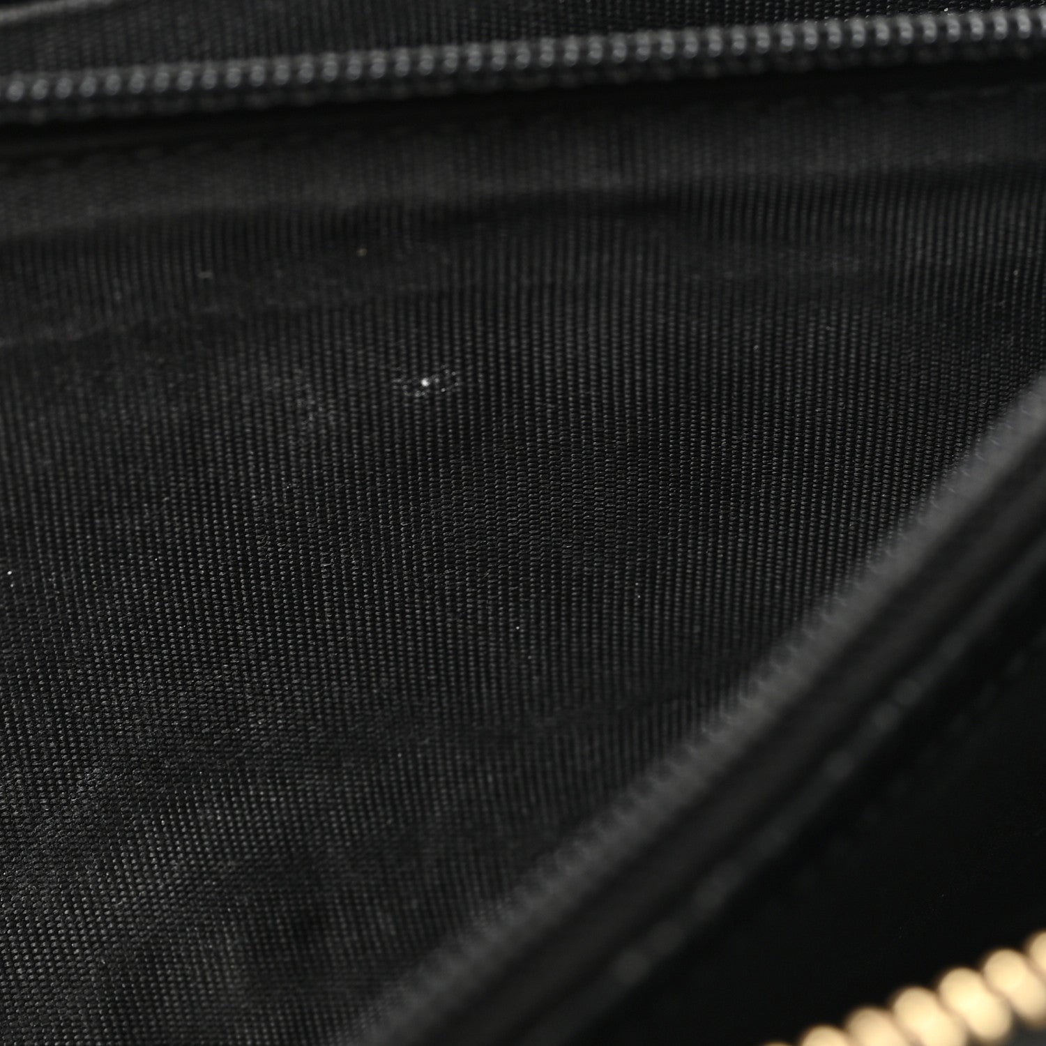 Gucci Dollar Calfskin GG Marmont Zip Around Wallet Black