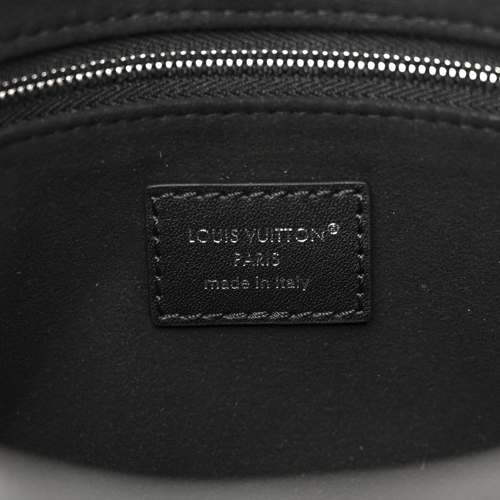 Louis Vuitton Lambskin CarryAll Cargo Vibe PM Black