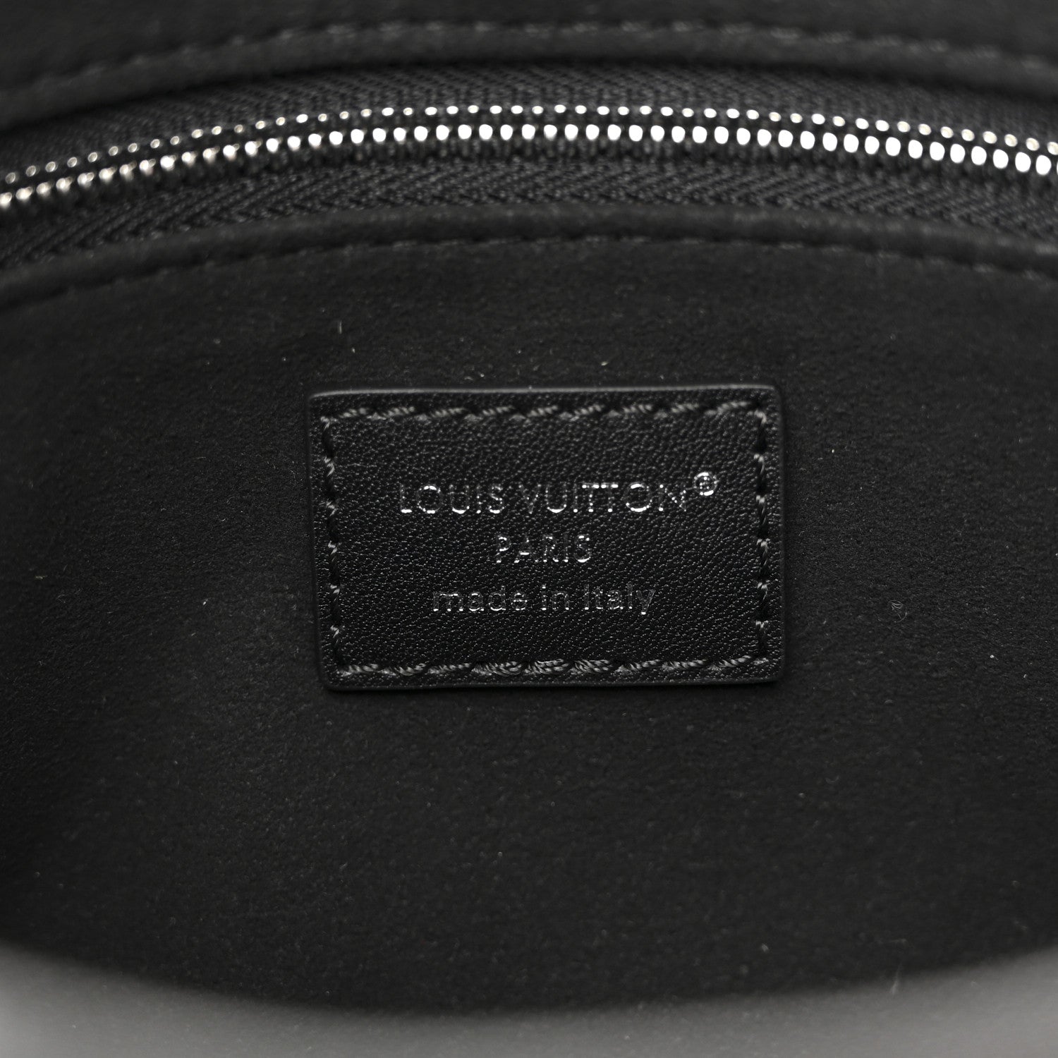 Louis Vuitton Lambskin CarryAll Cargo Vibe PM Black