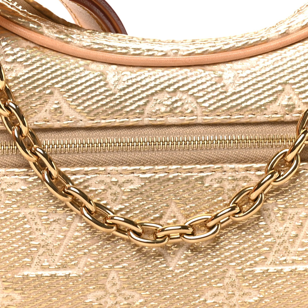 Louis Vuitton Monogram Jacquard Loop Gold
