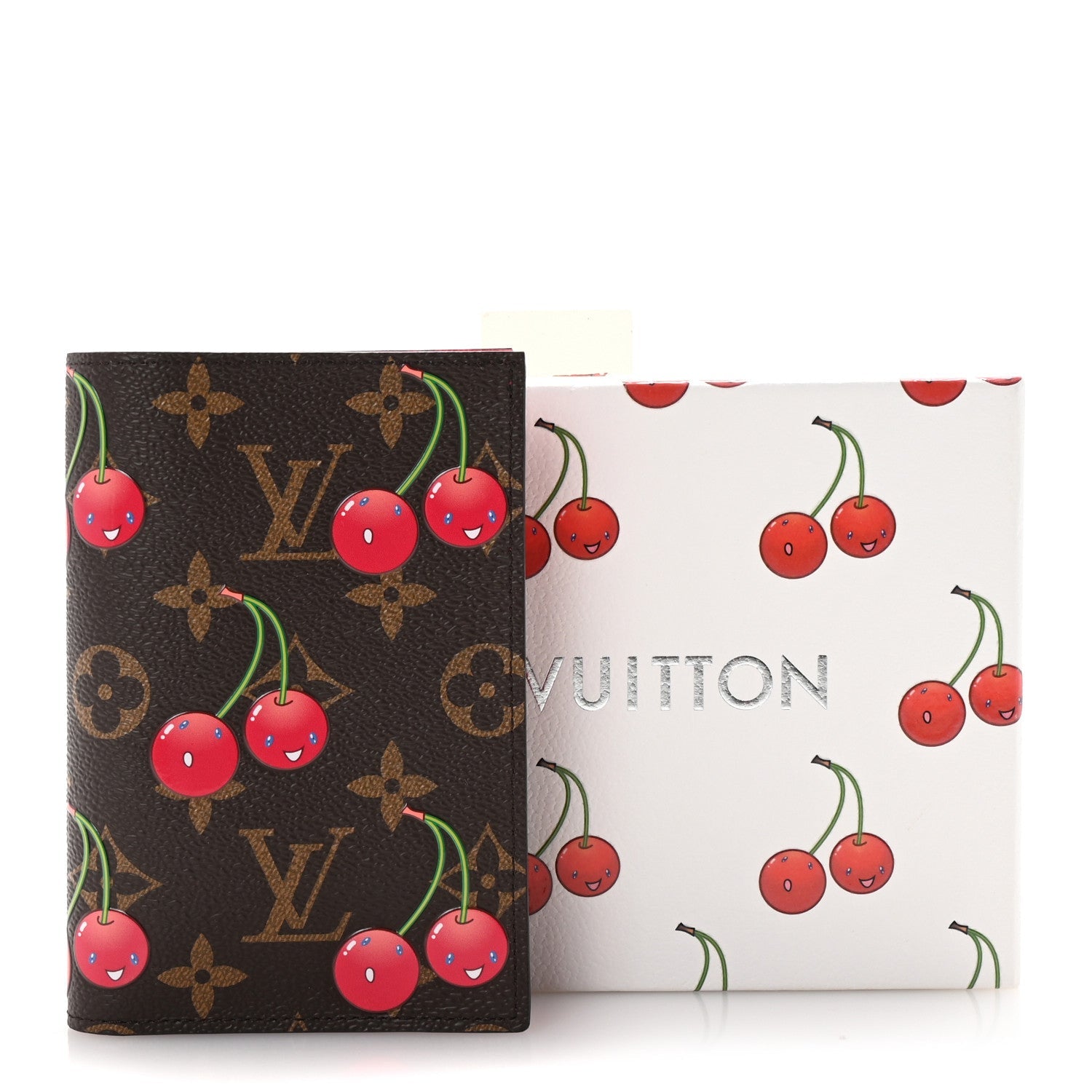 Louis Vuitton LV X TM Monogram Cerises Passport Cover