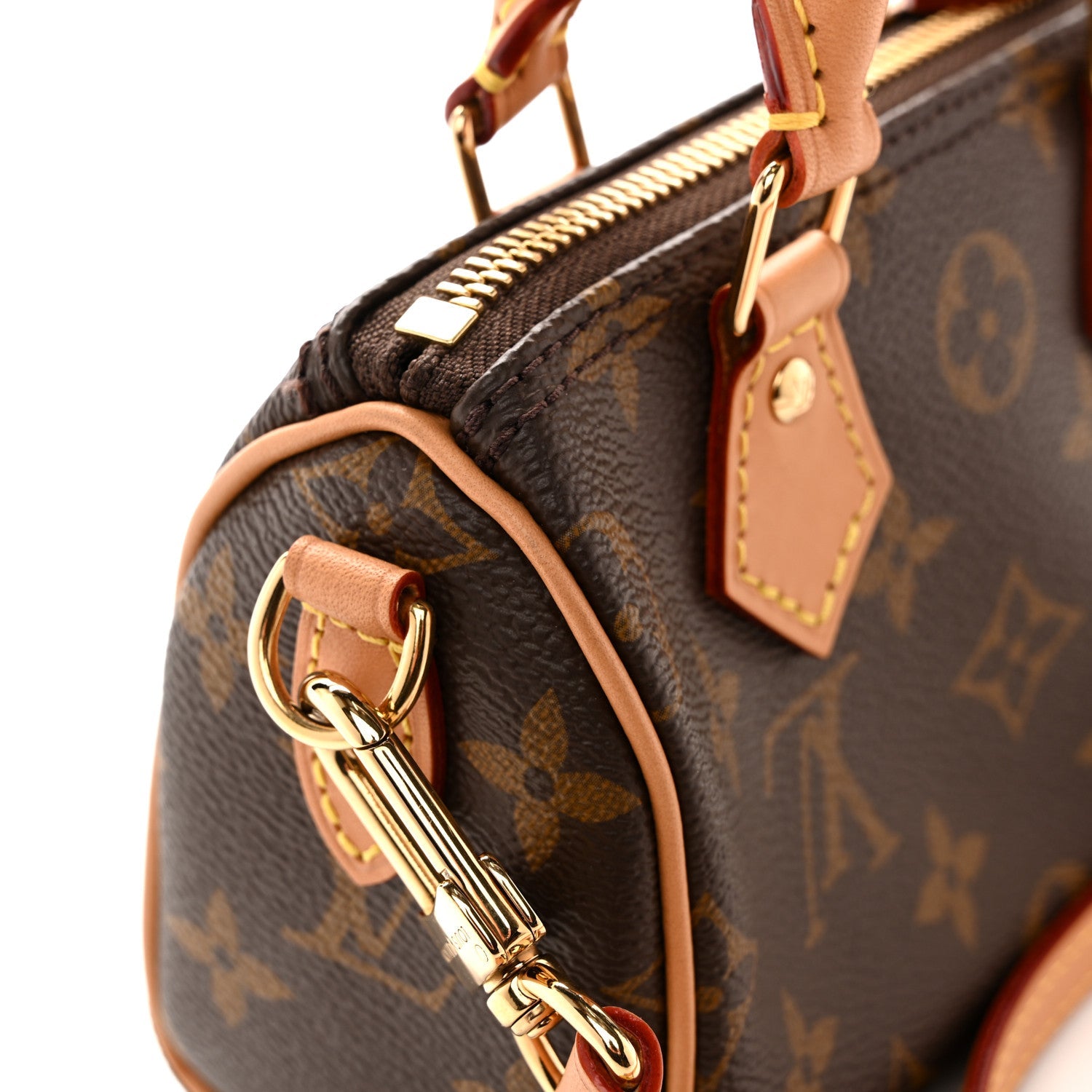 Louis Vuitton Monogram Nano Speedy Bandouliere