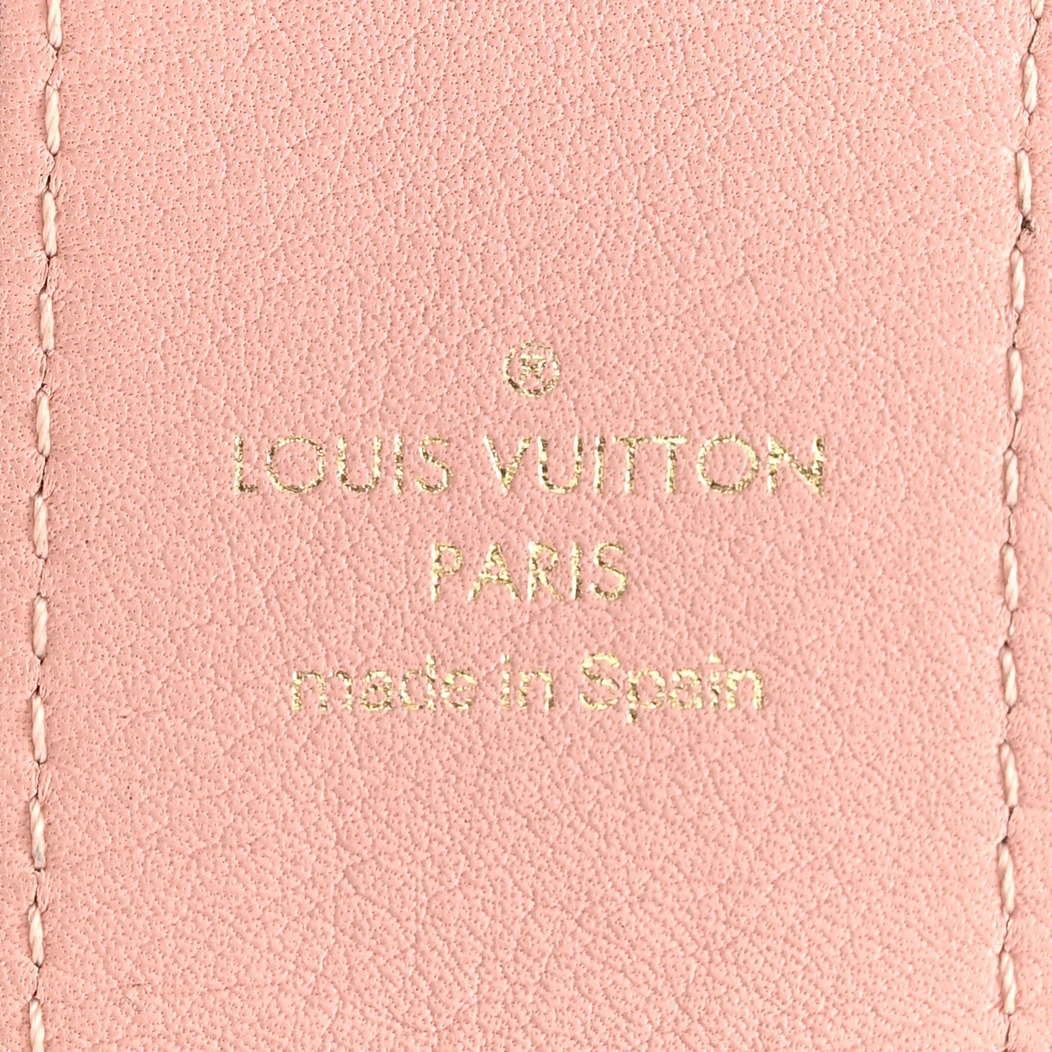 Louis Vuitton Monogram Bandouliere Shoulder Strap Rose Poudre