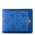 Louis Vuitton Monogram Slender Wallet Basketball Blue