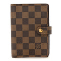 Louis Vuitton Damier Ebene Small Ring Agenda Cover