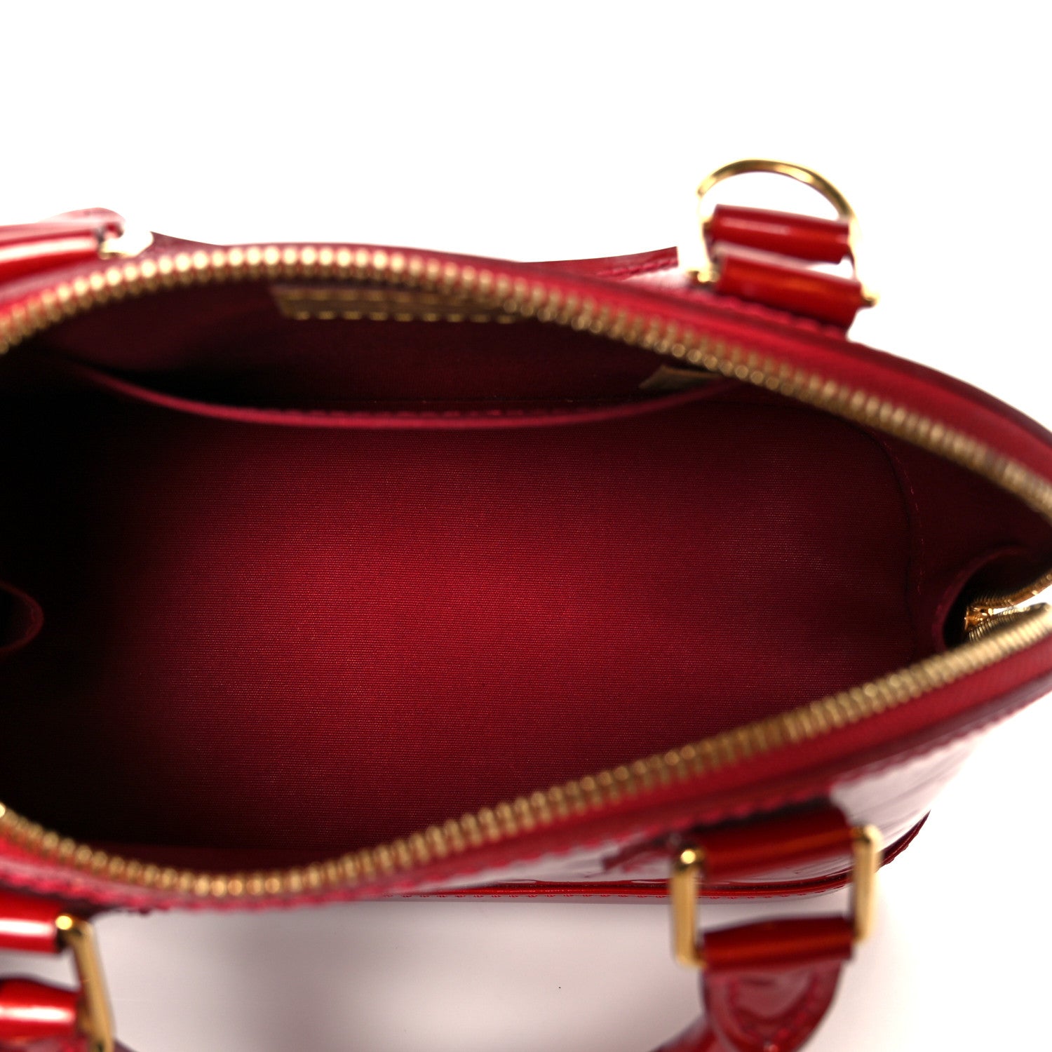 Louis Vuitton Vernis Alma BB Cherry