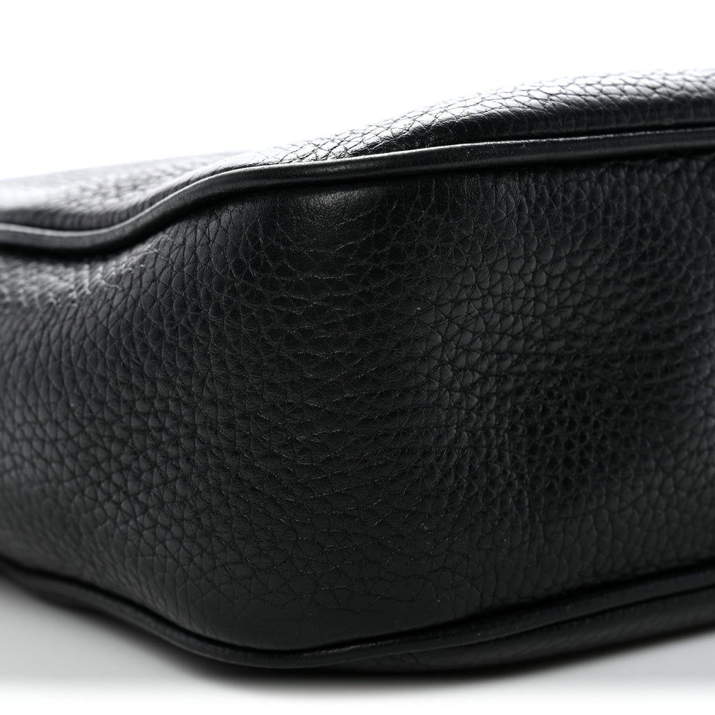 Gucci Pebbled Calfskin Small Soho Disco Bag Black
