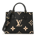 Louis Vuitton Empreinte Monogram Giant Onthego PM Black Beige