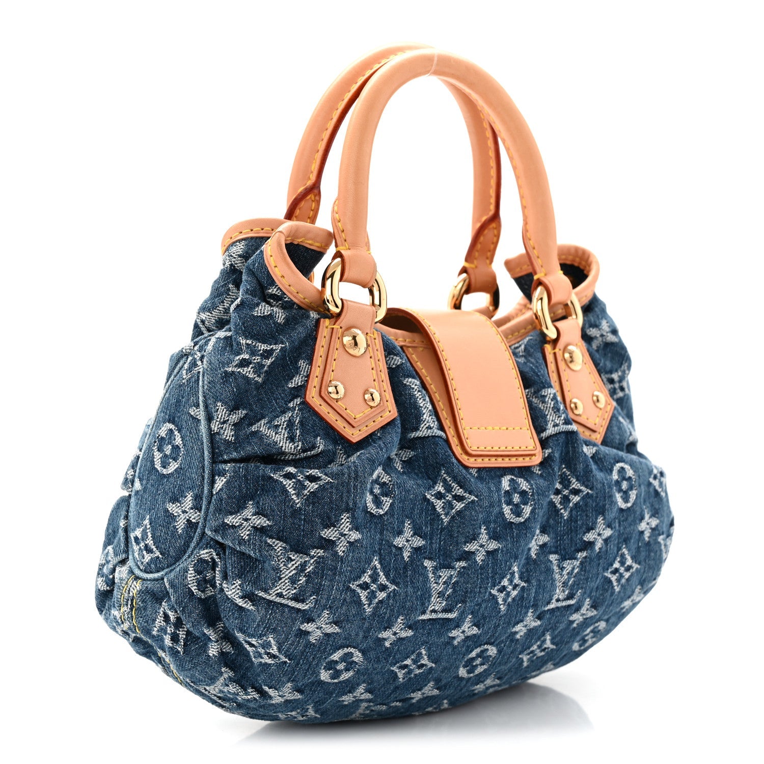 Louis Vuitton Monogram Denim Pleaty Blue