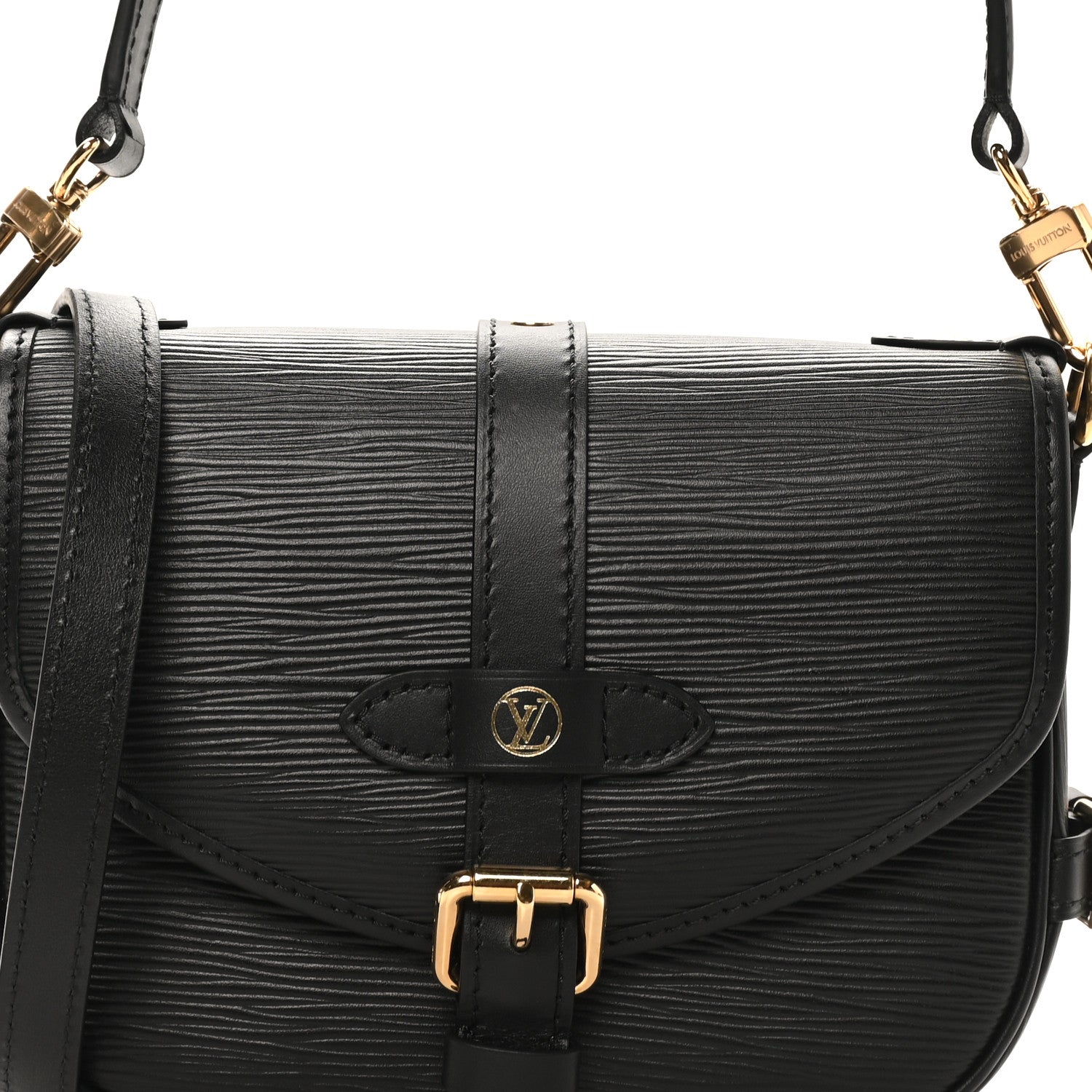 Louis Vuitton Epi Saumur BB Black