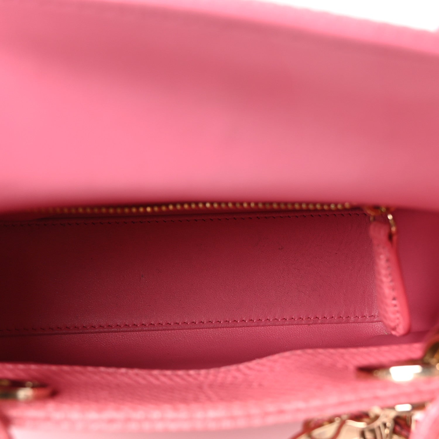 Christian Dior Lizard Mini Lady Dior Pink