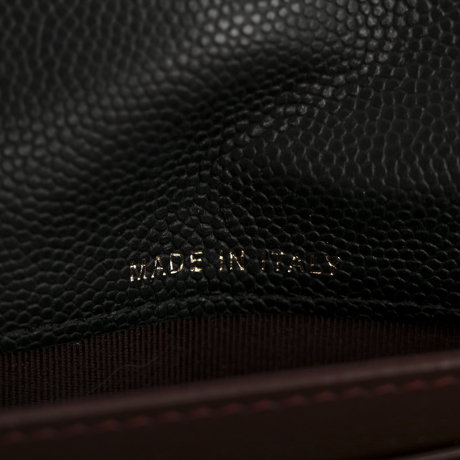 Caviar Quilted Medium Flap Wallet Black