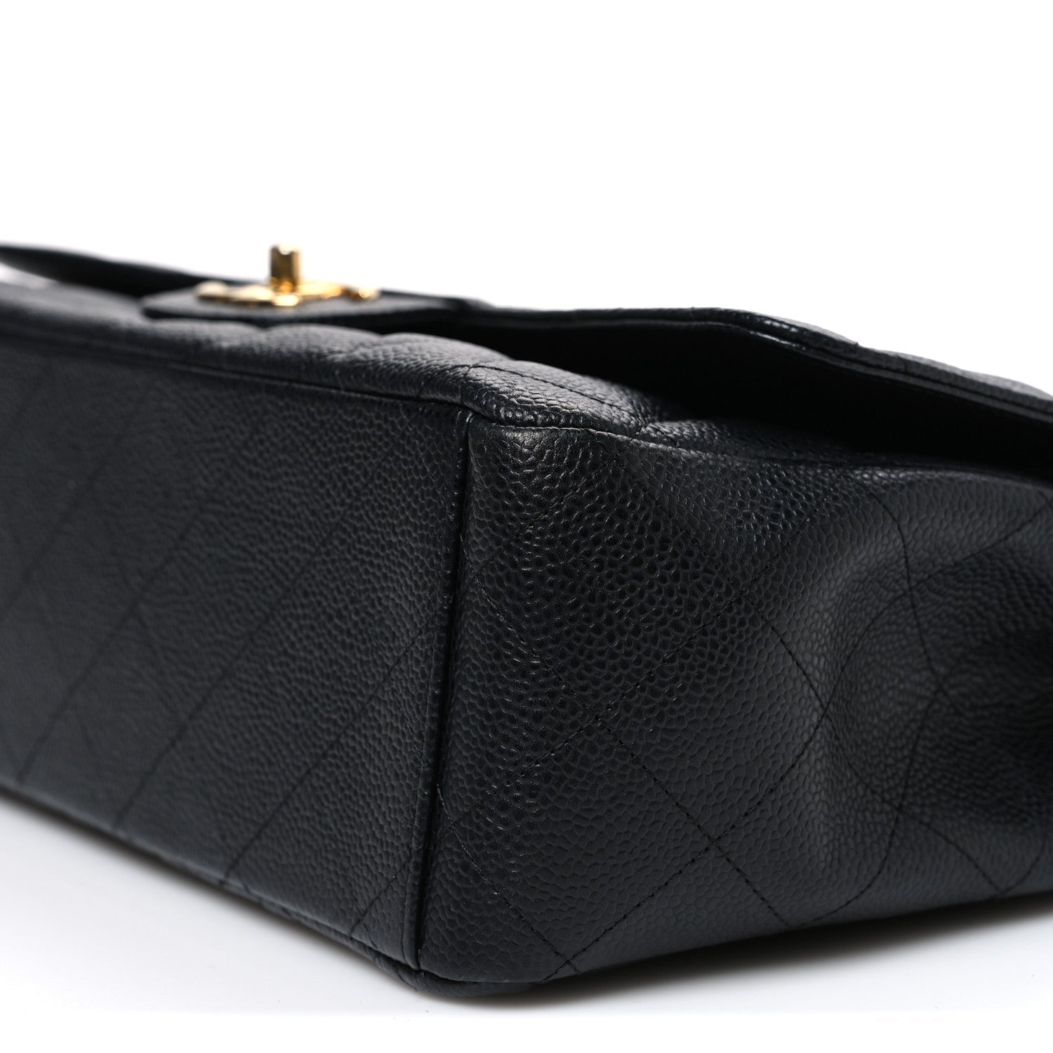 Chanel Caviar Quilted Maxi Double Flap Black