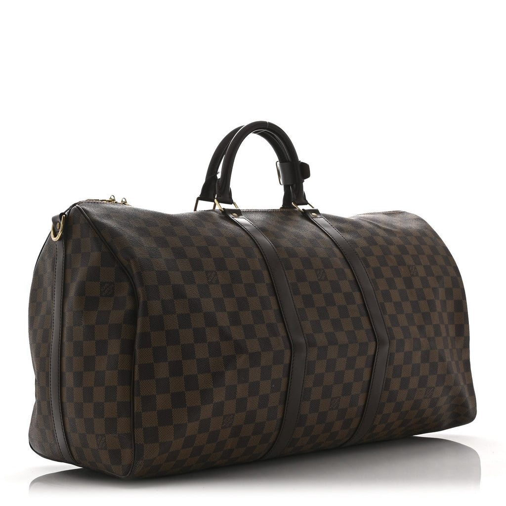 Louis Vuitton Damier Ebene Keepall Bandouliere 55