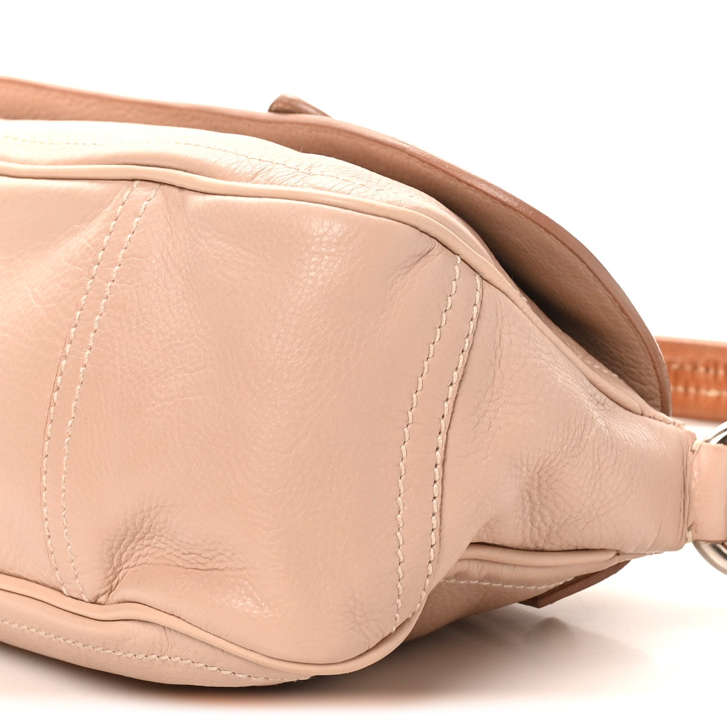 Prada Vitello Daino Shoulder Bag Sabbia