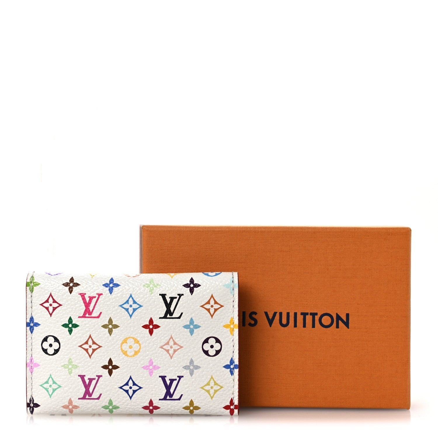 Louis Vuitton LV X TM Monogram Multicolor Slim Card Holder White