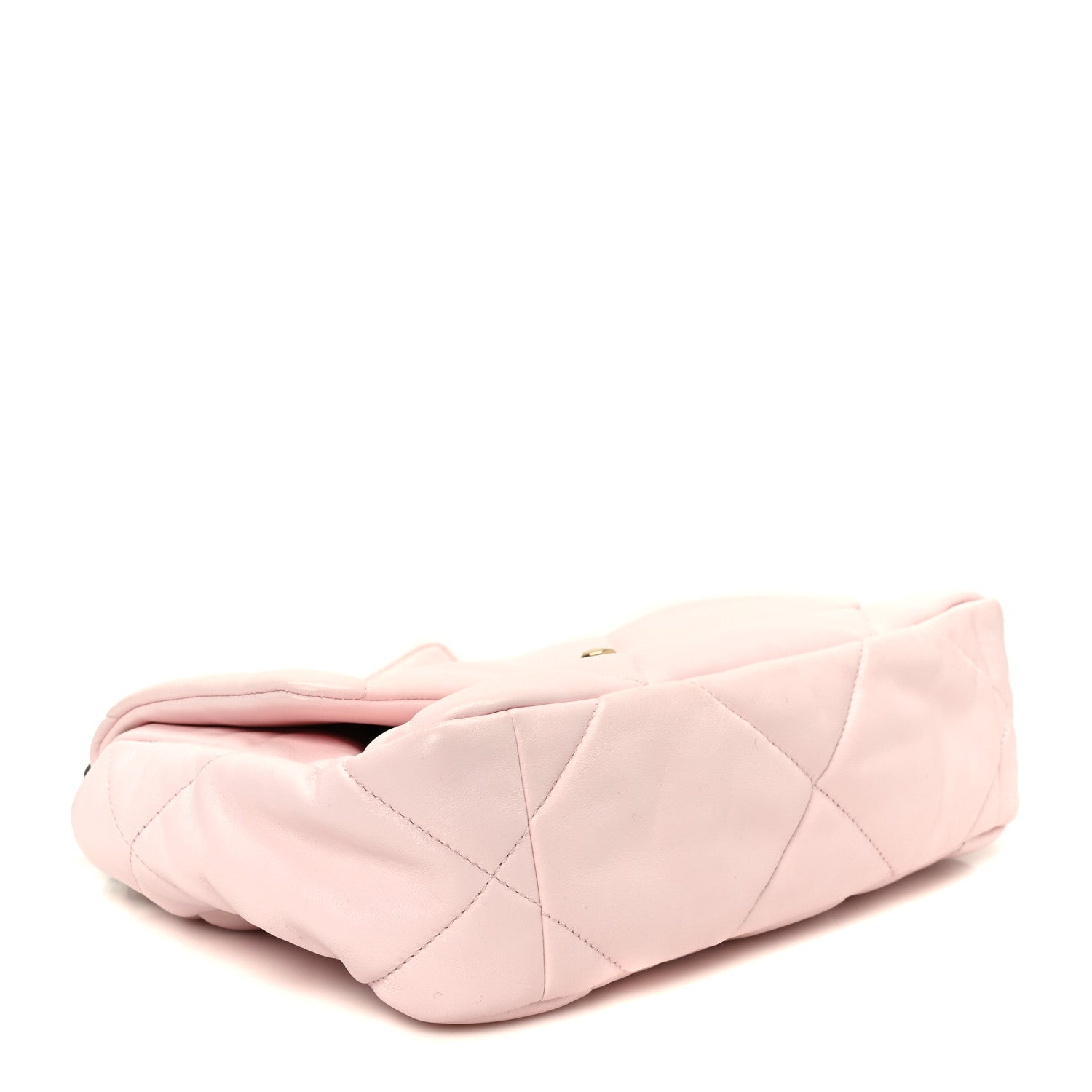 Chanel Lambskin Quilted Medium Chanel 19 Flap Light Pink