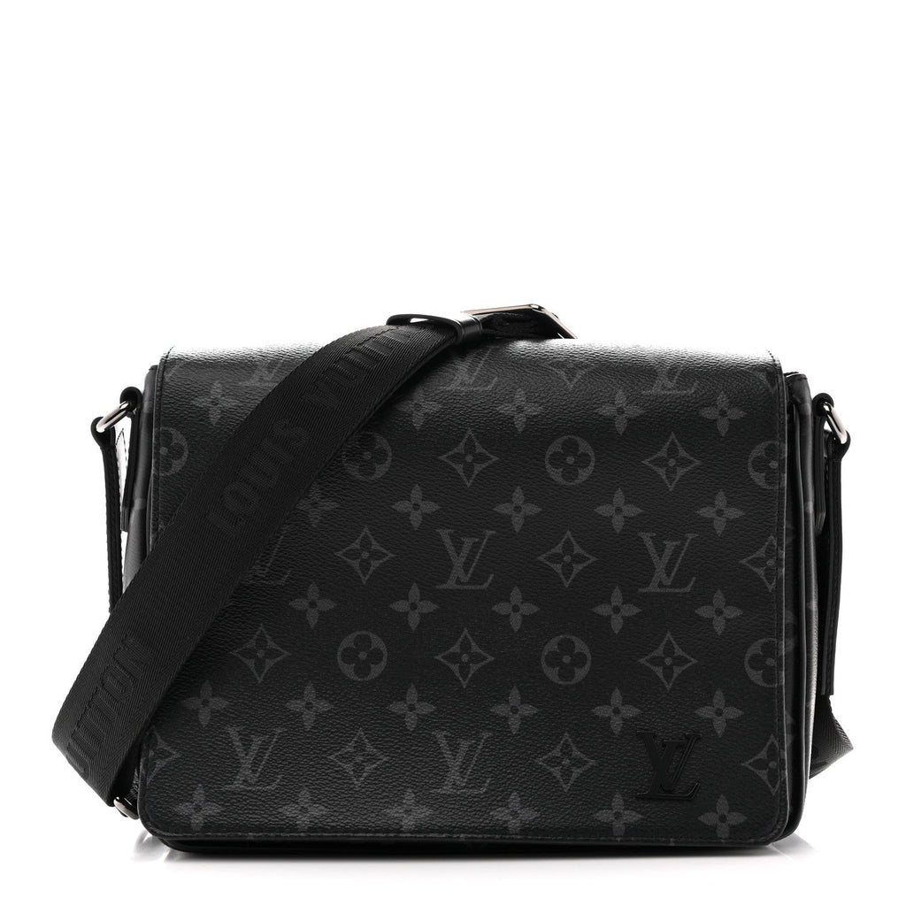 Louis Vuitton Monogram Eclipse District PM Black