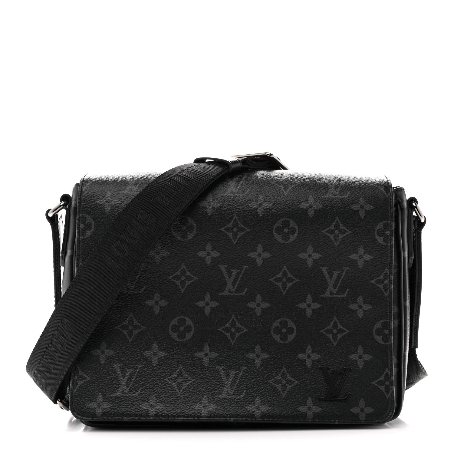 Louis Vuitton Monogram Eclipse District PM Black