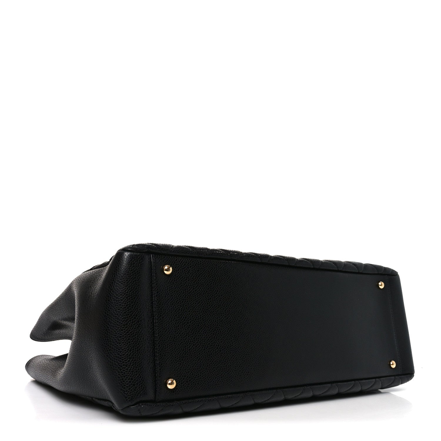 Chanel Caviar Quilted XL Grand Shopping Tote GST Black