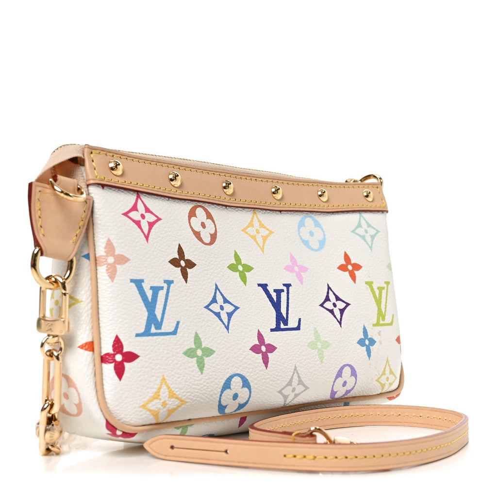 Louis Vuitton LV X TM Monogram Multicolor Pochette Accessories White