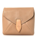 Louis Vuitton Lambskin Pouch Beige