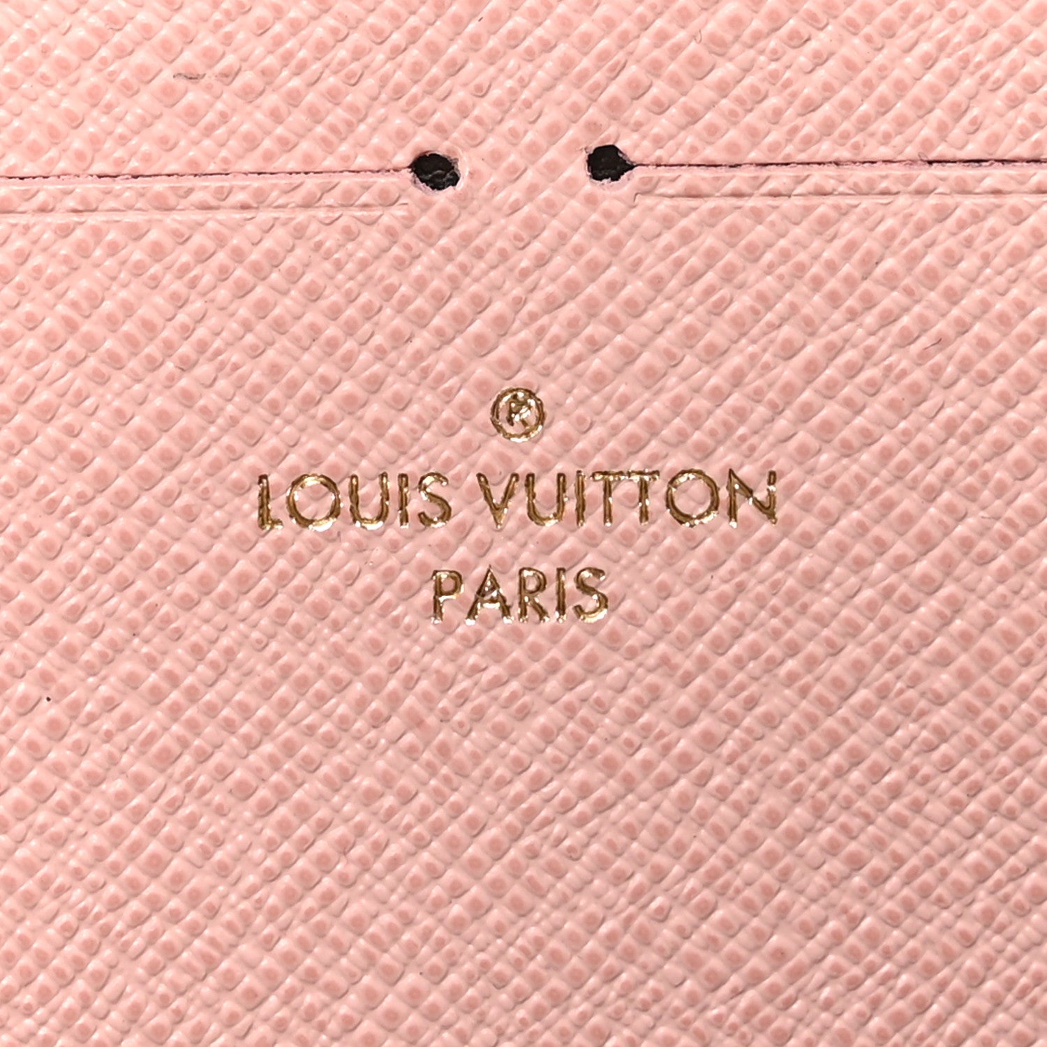 Louis Vuitton Monogram Clemence Wallet Rose Ballerine