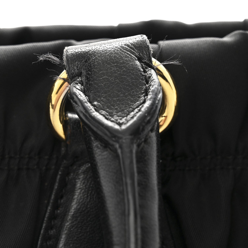 Prada Tessuto Nylon Gaufre Tote Black