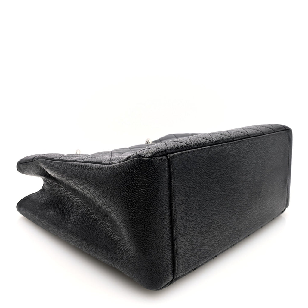 Chanel Caviar Quilted Grand Shopping Tote GST Black