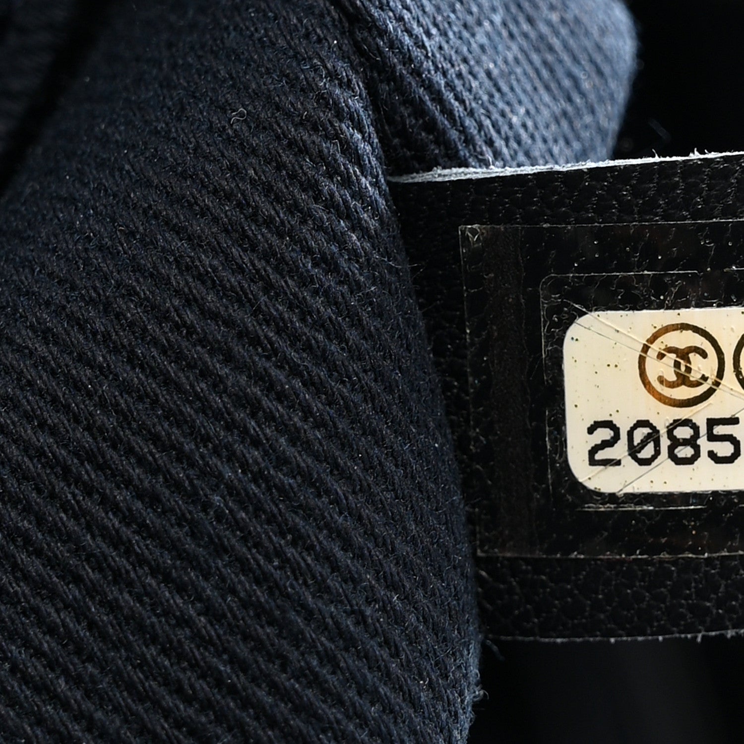 Chanel Denim Large Deauville Tote Dark Blue
