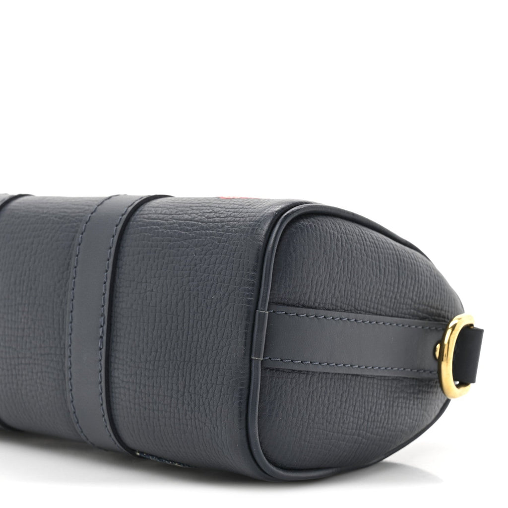 Louis Vuitton X NIGO Taurillon Monogram Denim Drip Keepall XS Blue